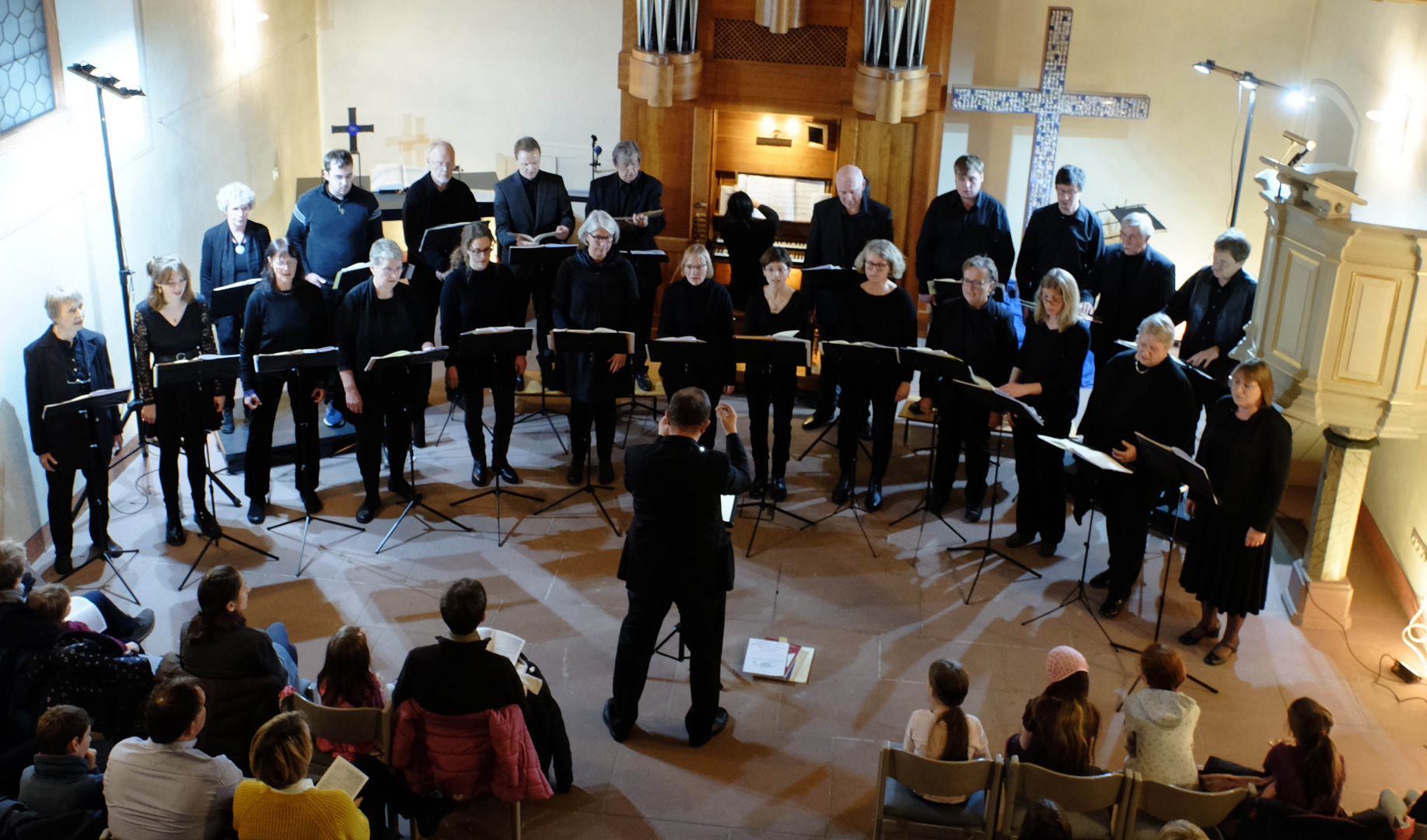 ensembleVocal beim Konzert in Gaiberg